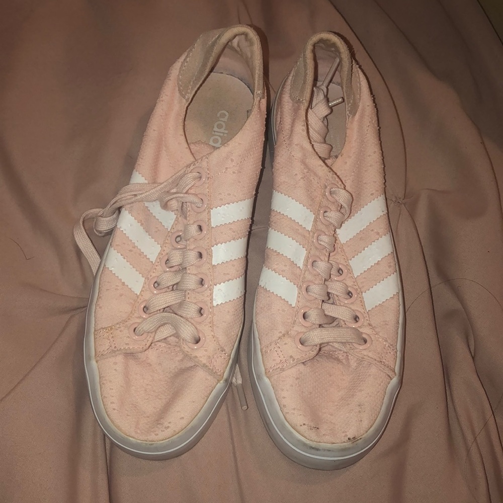 Pink adidas